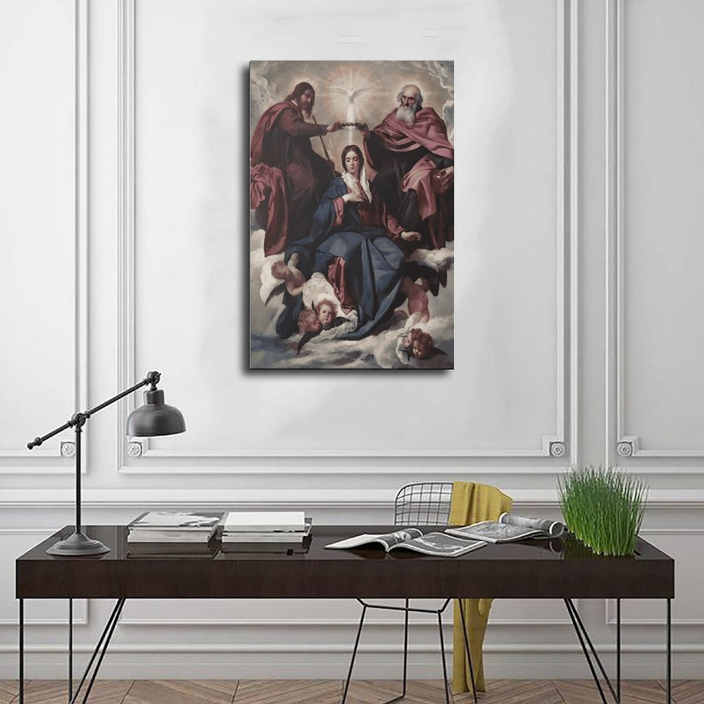 classical saints group christian — Wrapped Canvas SCENE_01
