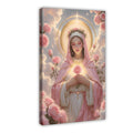 immaculate heart madonna christian — Wrapped Canvas HERO
