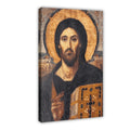 sacred christ icon christian — Wrapped Canvas HERO