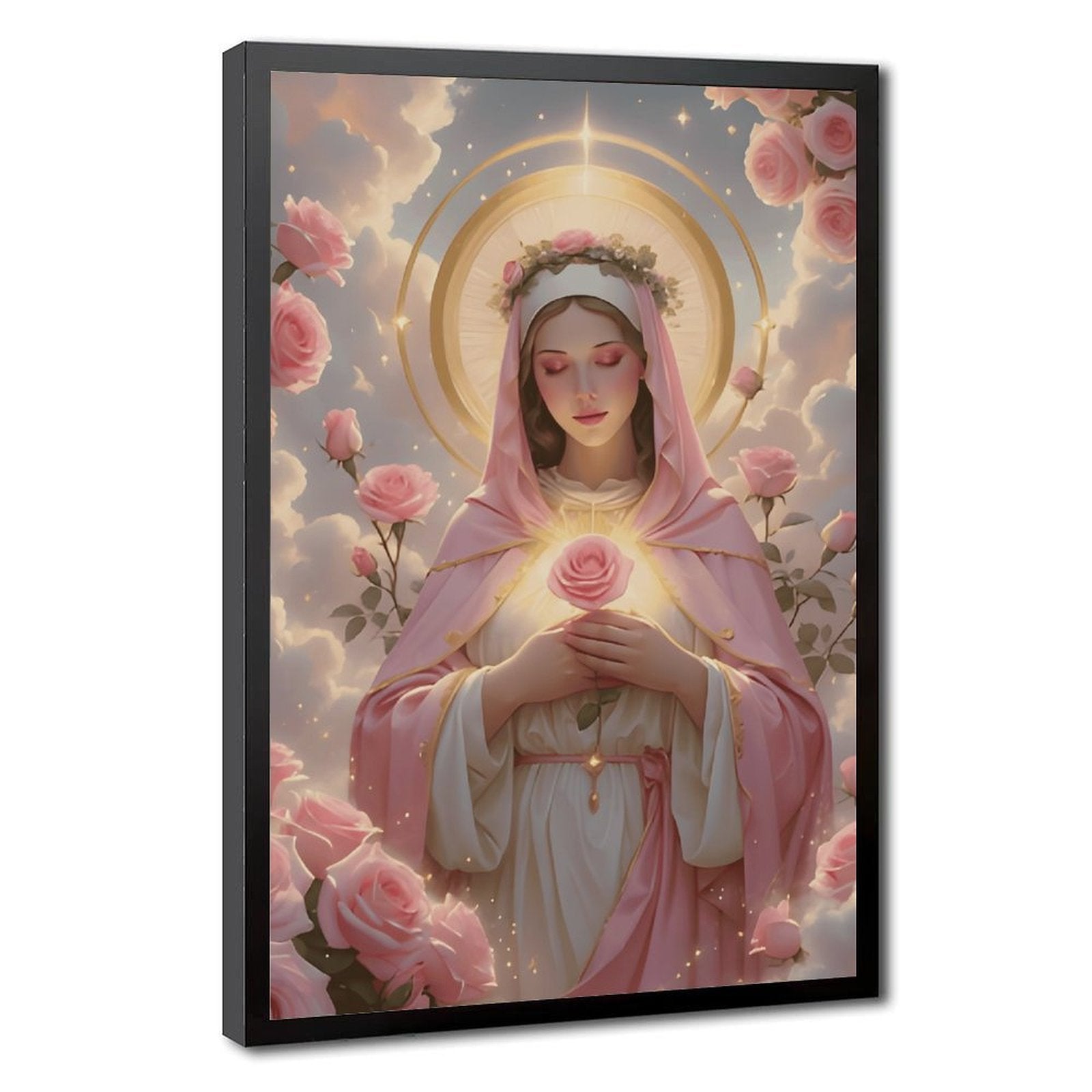 immaculate heart madonna christian — Black Frame HERO