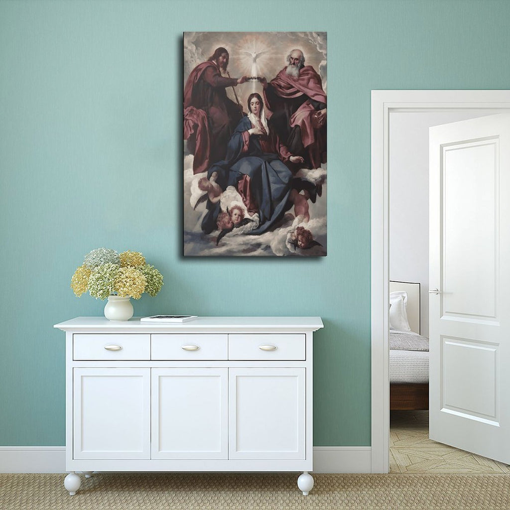 classical saints group christian — Wrapped Canvas SCENE_02