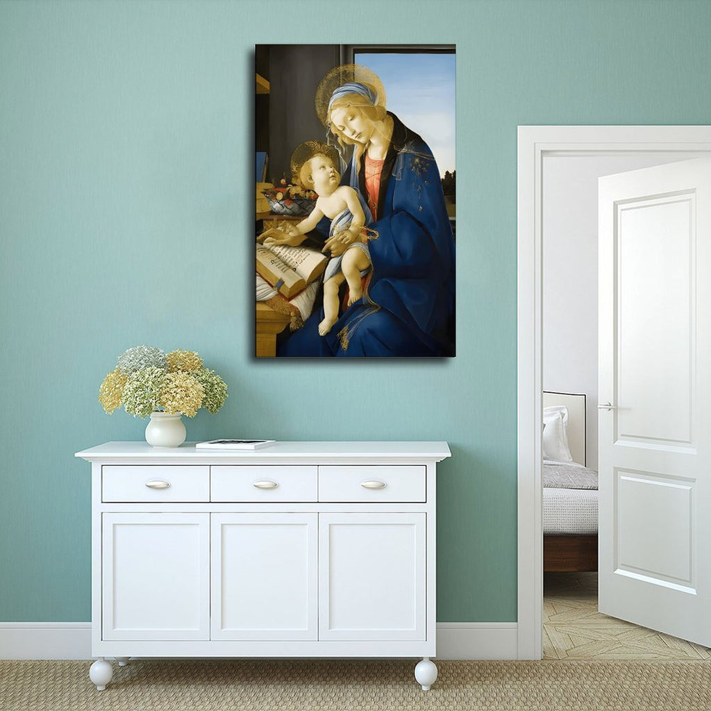 madonna holding child christian — Wrapped Canvas SCENE_02