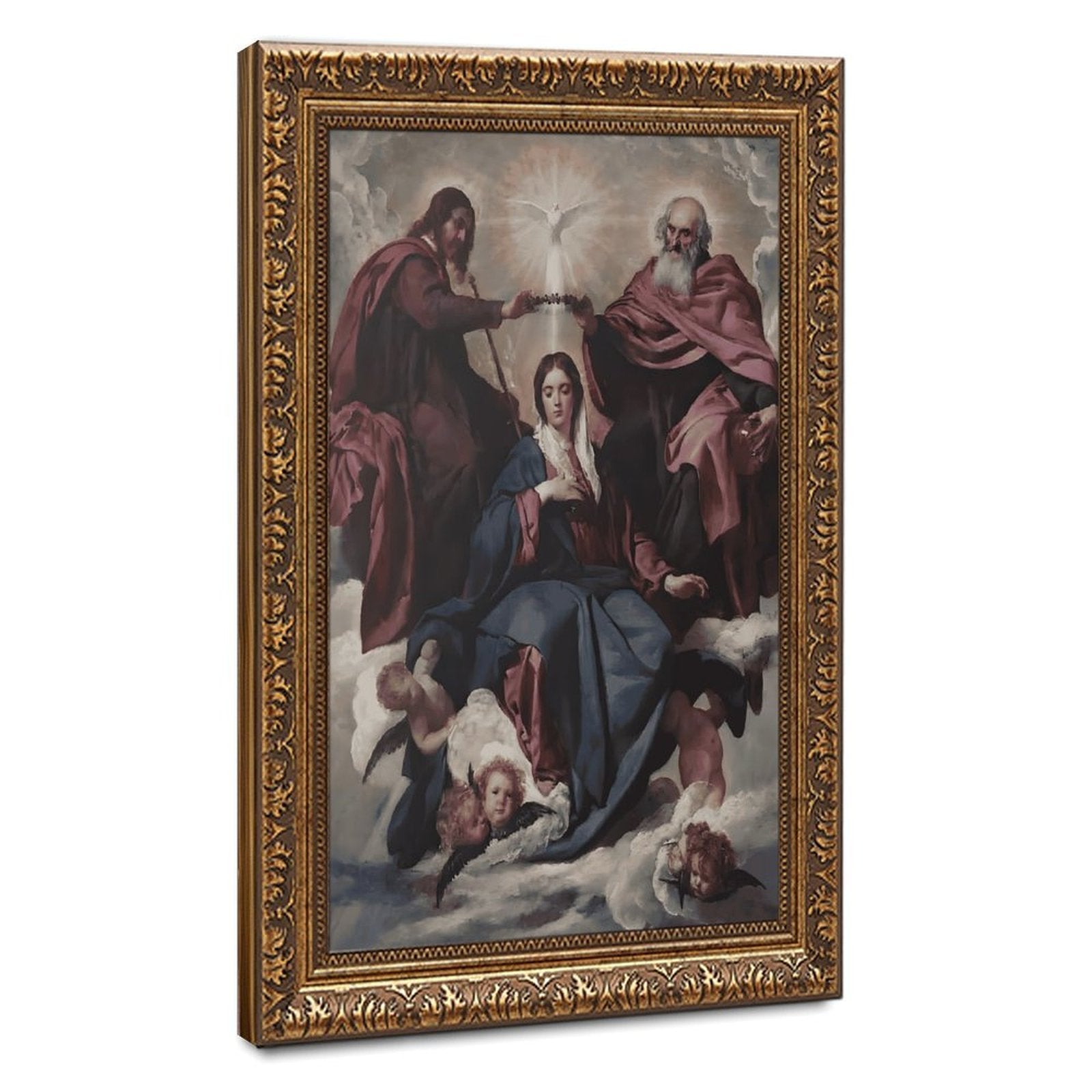 classical saints group christian — Vintage Gold Frame HERO